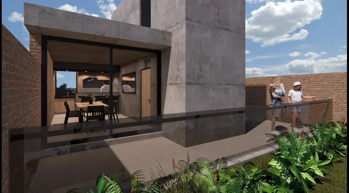 VENTA- Departamento de dos dormitorios en construccion, con amenities, Lourdes, Rosario. 2