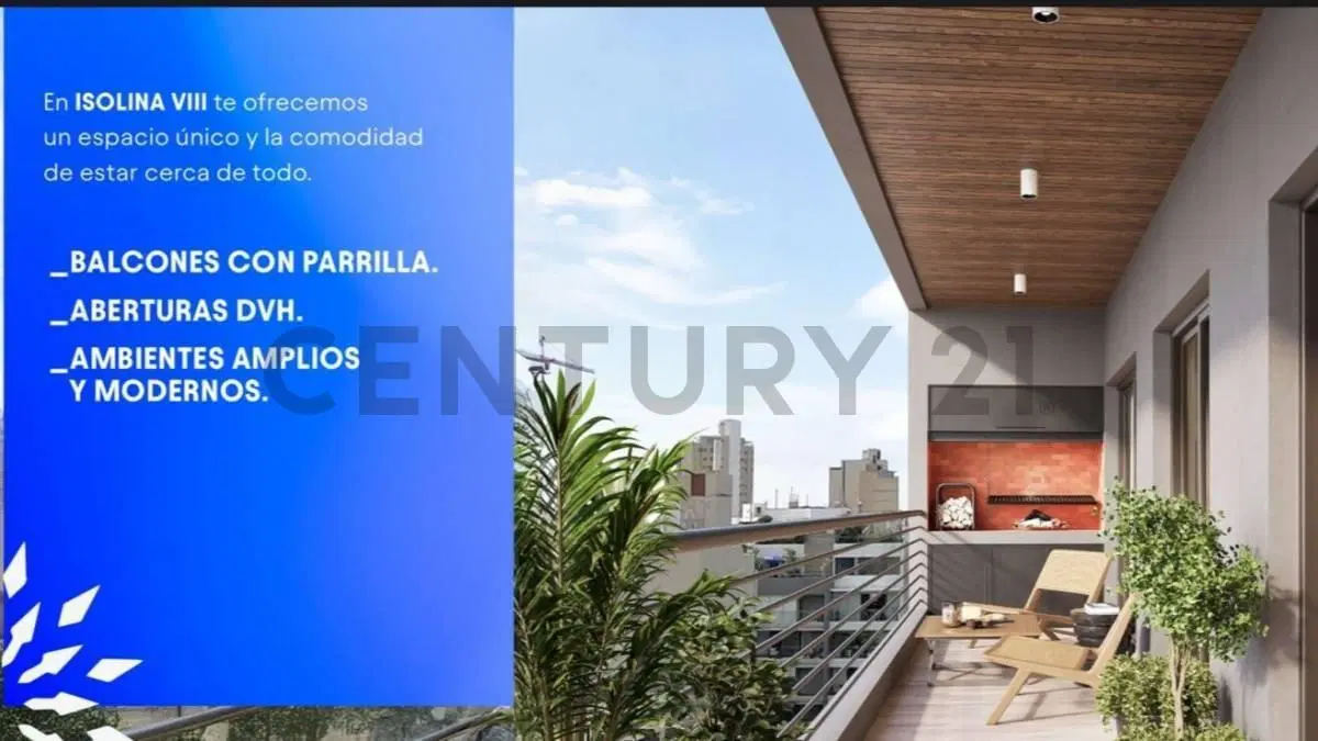 Venta Monoambiente en Caseros 41m2 5