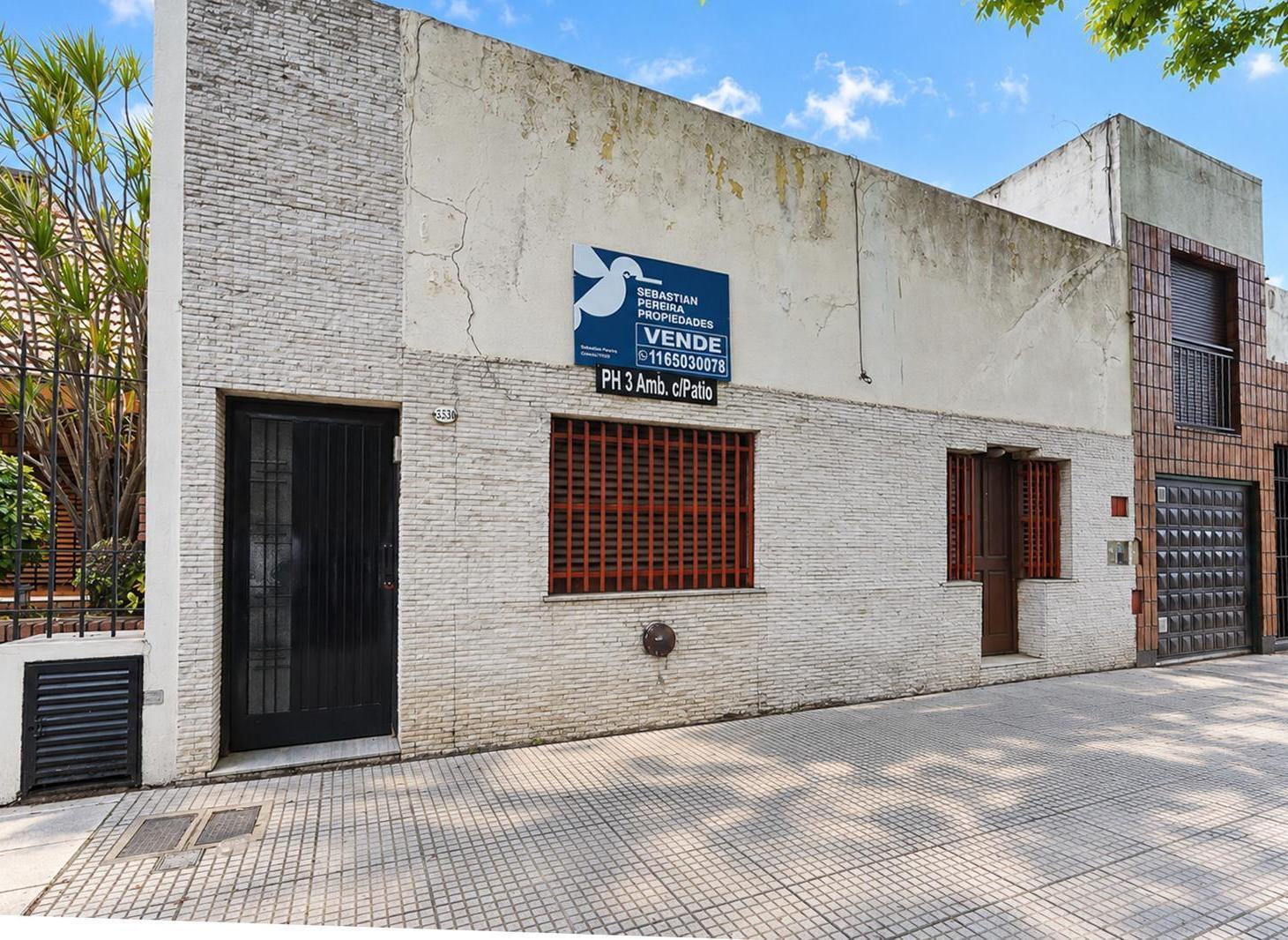 Foto de PH 3 ambientes en venta en Villa Devoto, al frente con patio, para, imagen 2