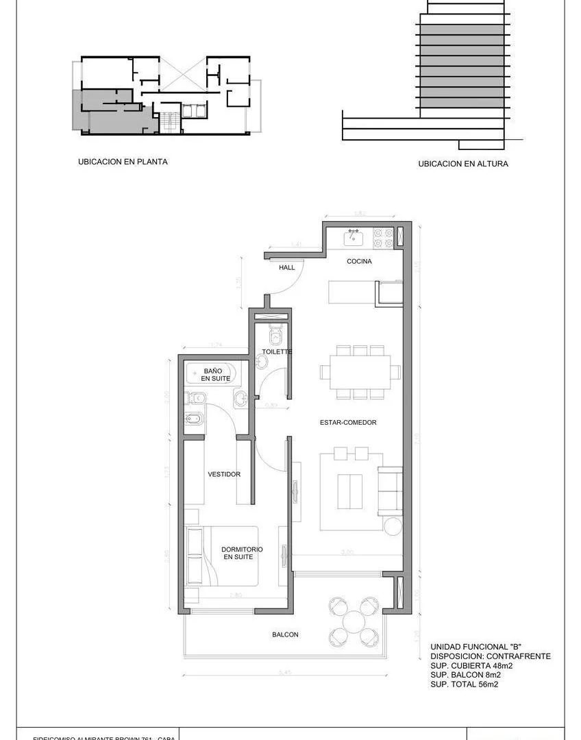 DEPARTAMENTO | VENTA | LA BOCA | 2 AMBIENTES | A ESTRENAR