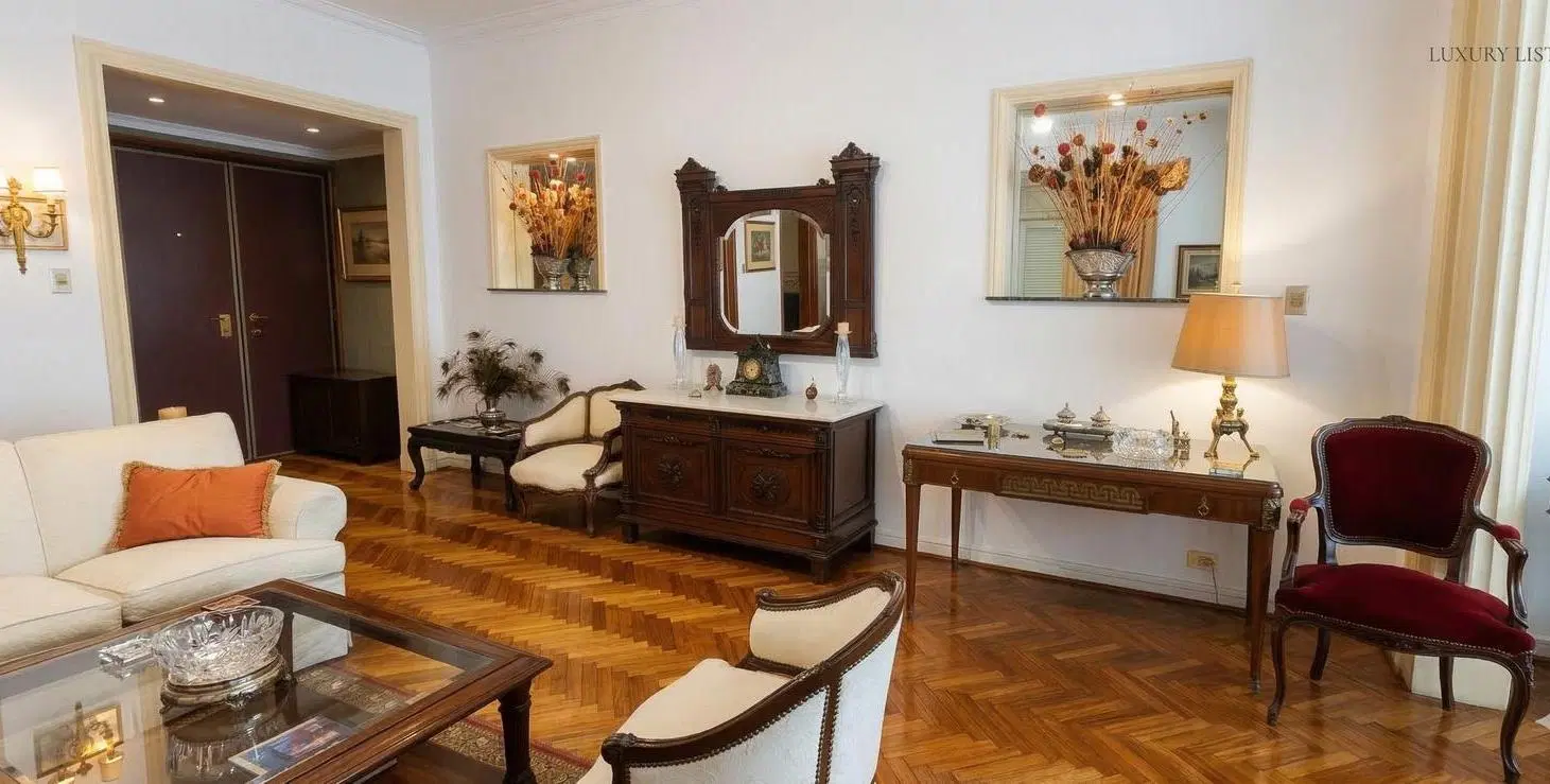 Recoleta | 4 amb 120 m² | Piso de categoría con balcón y gran recepción 3