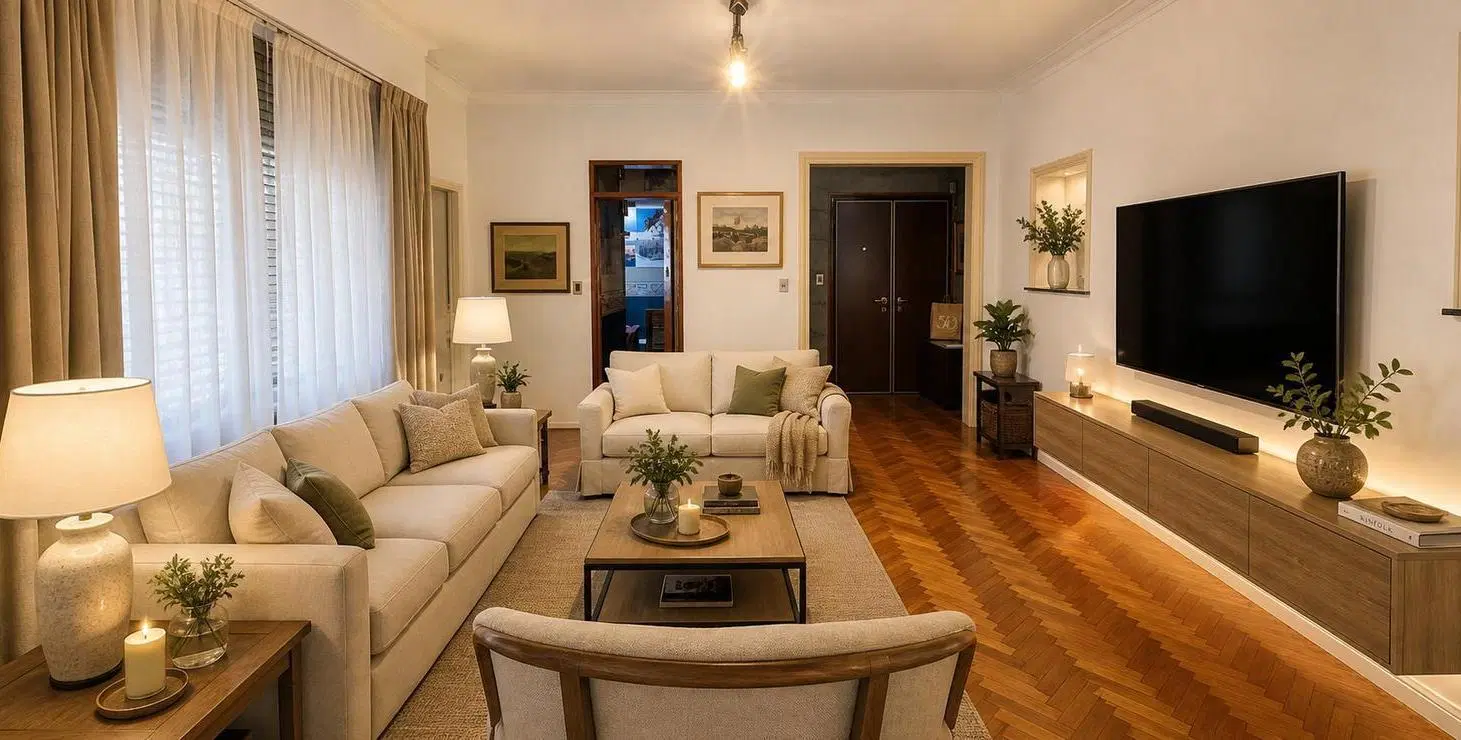 Recoleta | 4 amb 130 m² | Piso de categoría con balcón y gran recepción 5