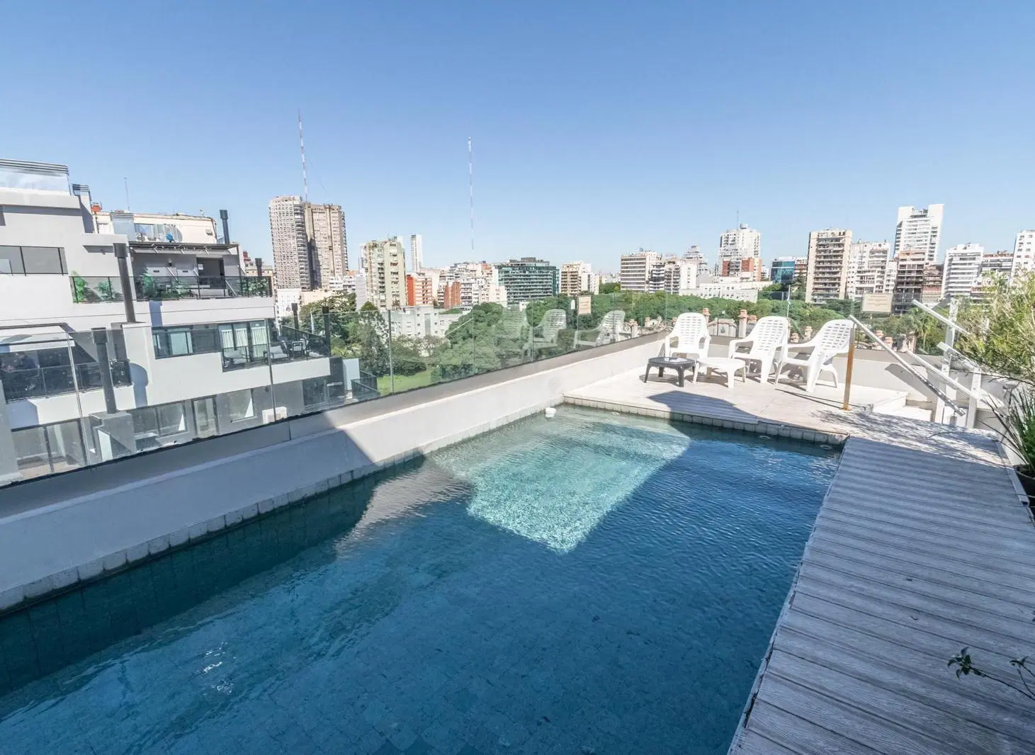 Venta Departamento 2 ambientes Las Cañitas con Piscina y Terraza con Parrilla Apto Crédito CABA 3