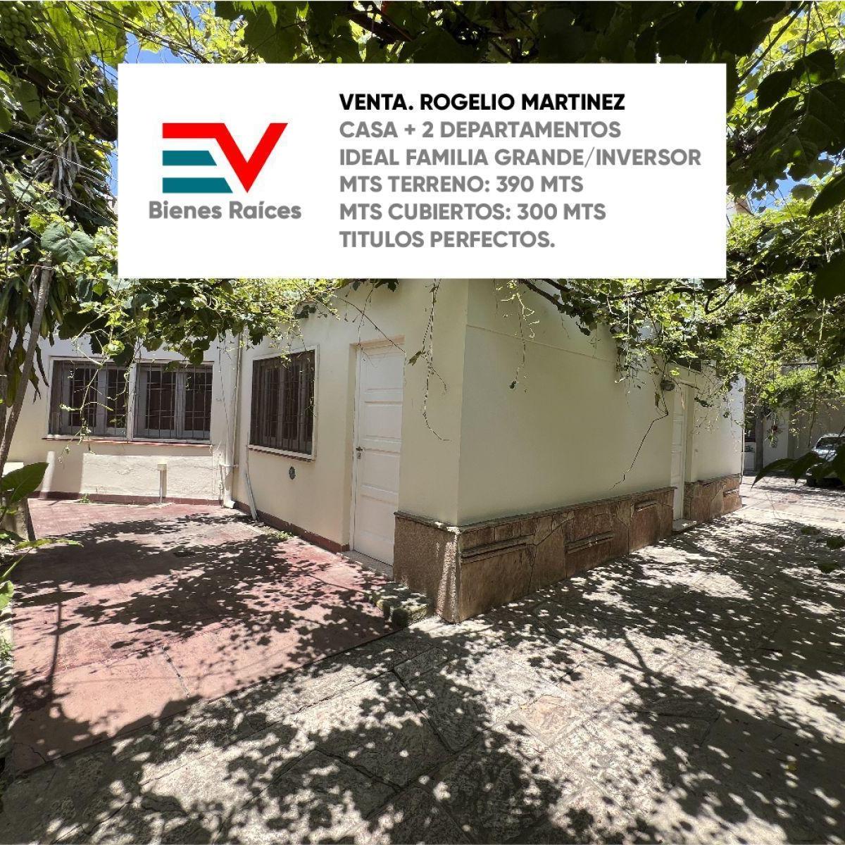 Venta. Rogelio Martinez. Casa + 2 Departamentos. Ideal Familia Grande o Inversor. Titulos Perfectos 1