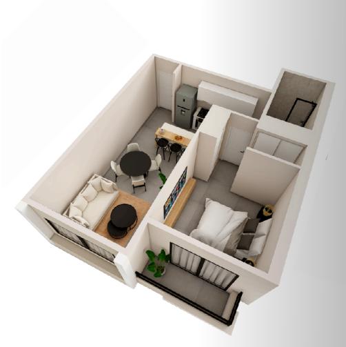 Departamento 2 Ambientes A Estrenar Con Financiación En Villa Luzuriaga