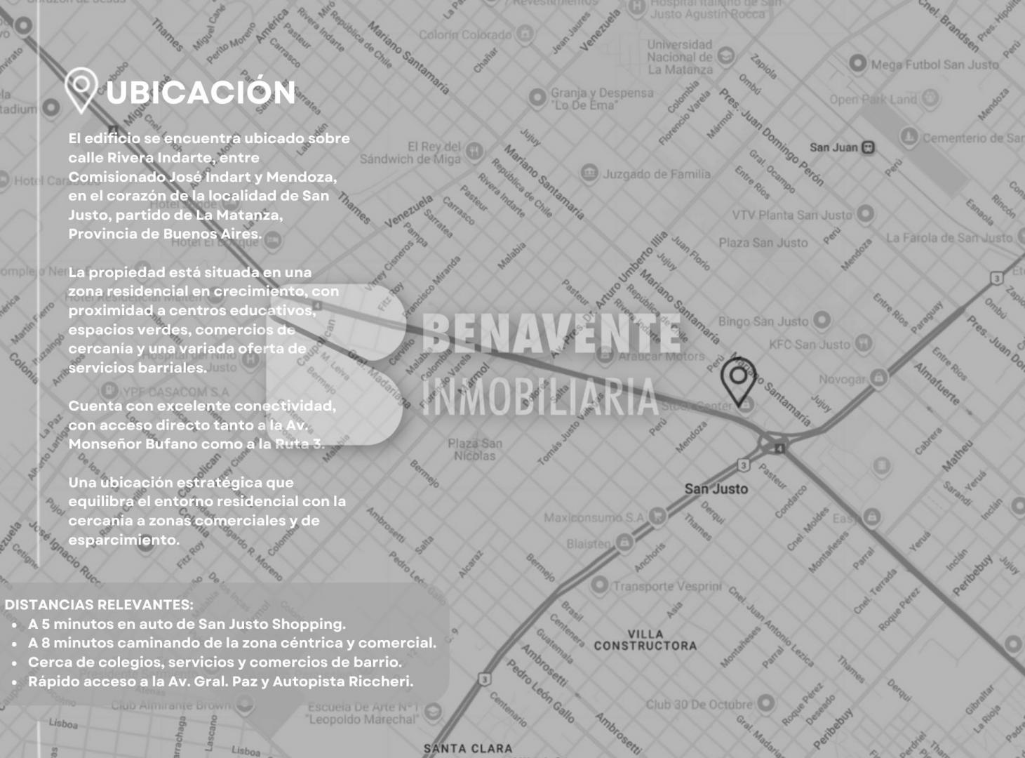 Foto de Departamento 3 ambientes con cochera - San justo, imagen 5