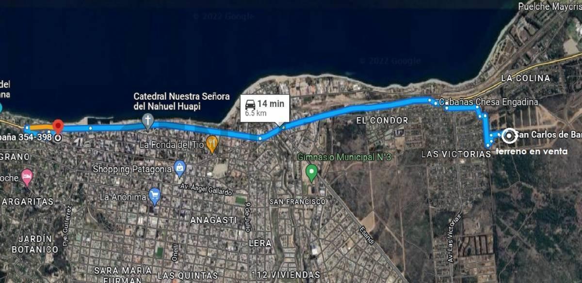 Lote en venta Bariloche. Barrio Solares del Este