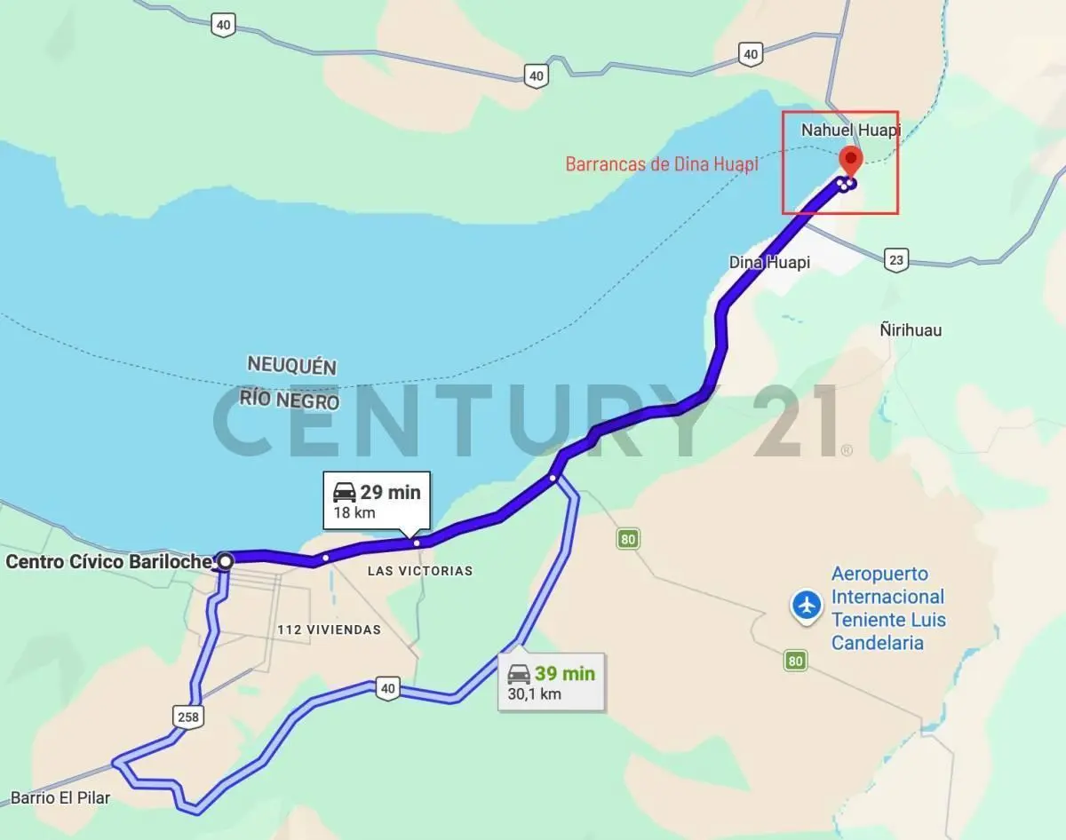 Terreno en venta Dina Huapi 6