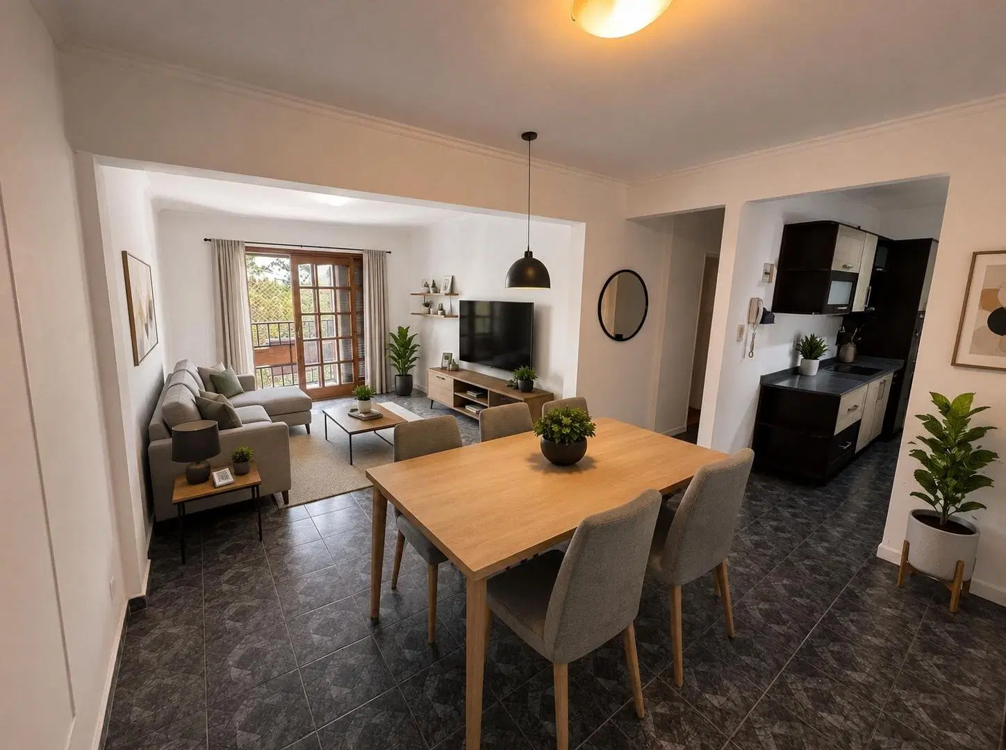 Departamento 3 Ambientes Con Cochera y Balcon al Frente en Venta 1