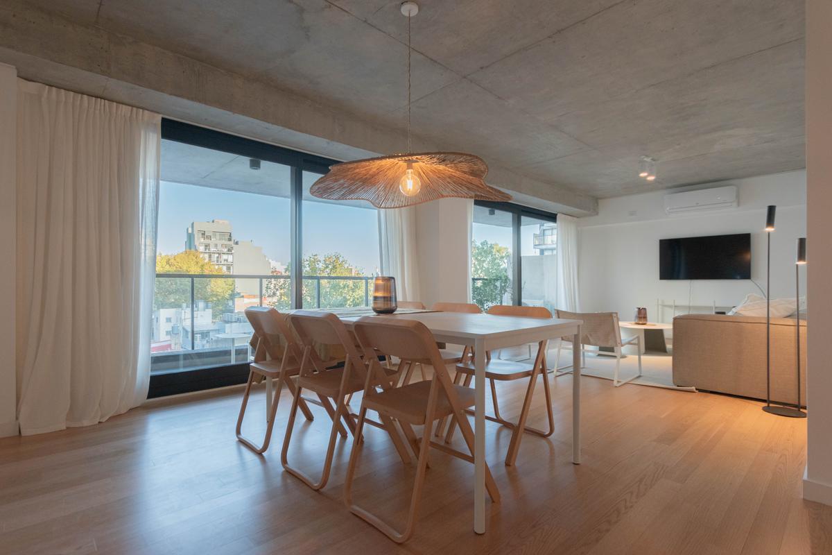Departamento de 3 ambientes en alquiler en Palermo Hollywood