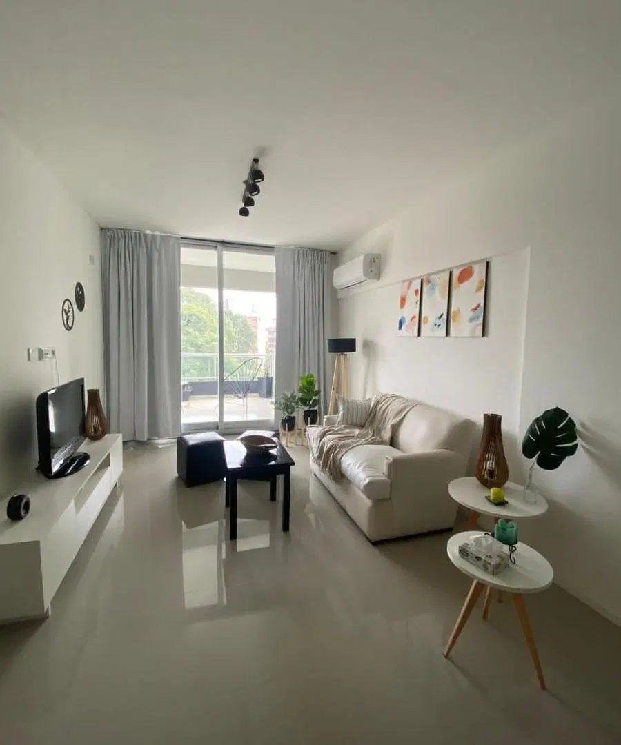Departamento en alquiler, 3 ambientes con balcón terraza 4