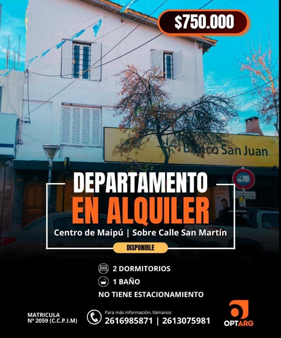 Foto de Alquiler de Departamento Maipú centro, imagen 3