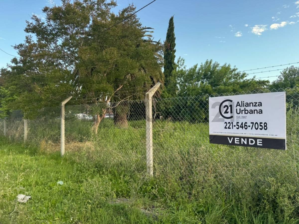 Lote en importante esquina comercial de Magdalena - Miguenz y Ruiz - Cruce de 2 rutas.