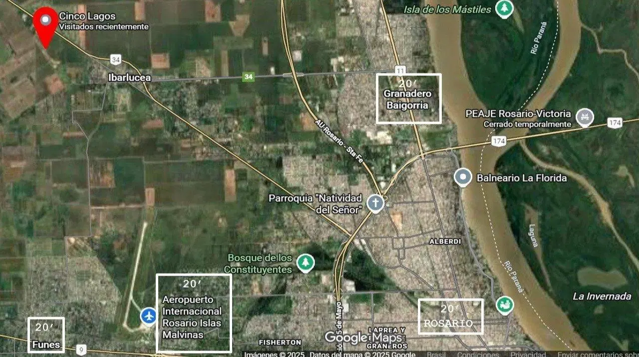 Lotes en 5 Lagos - Ibarlucea 2