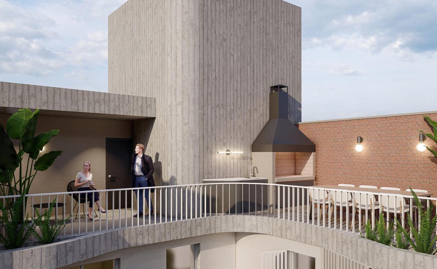 Foto de Departamento moderno, en Venta, de un dormitorio con terraza, imagen 5