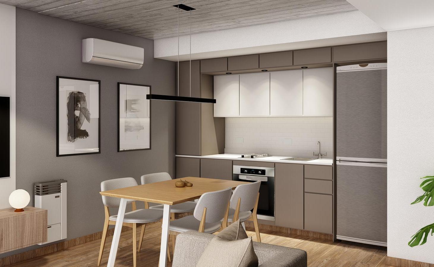 Departamento moderno, en Venta, de un dormitorio con terraza