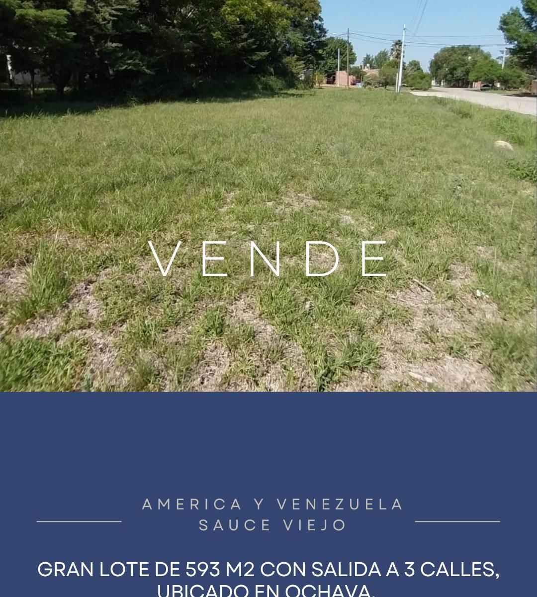 Vendo. Gran Lote en Sauce Viejo 1