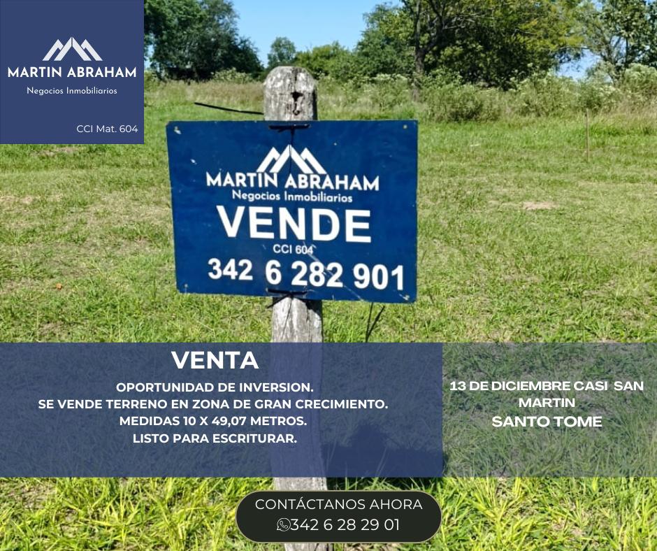 Se vende terreno