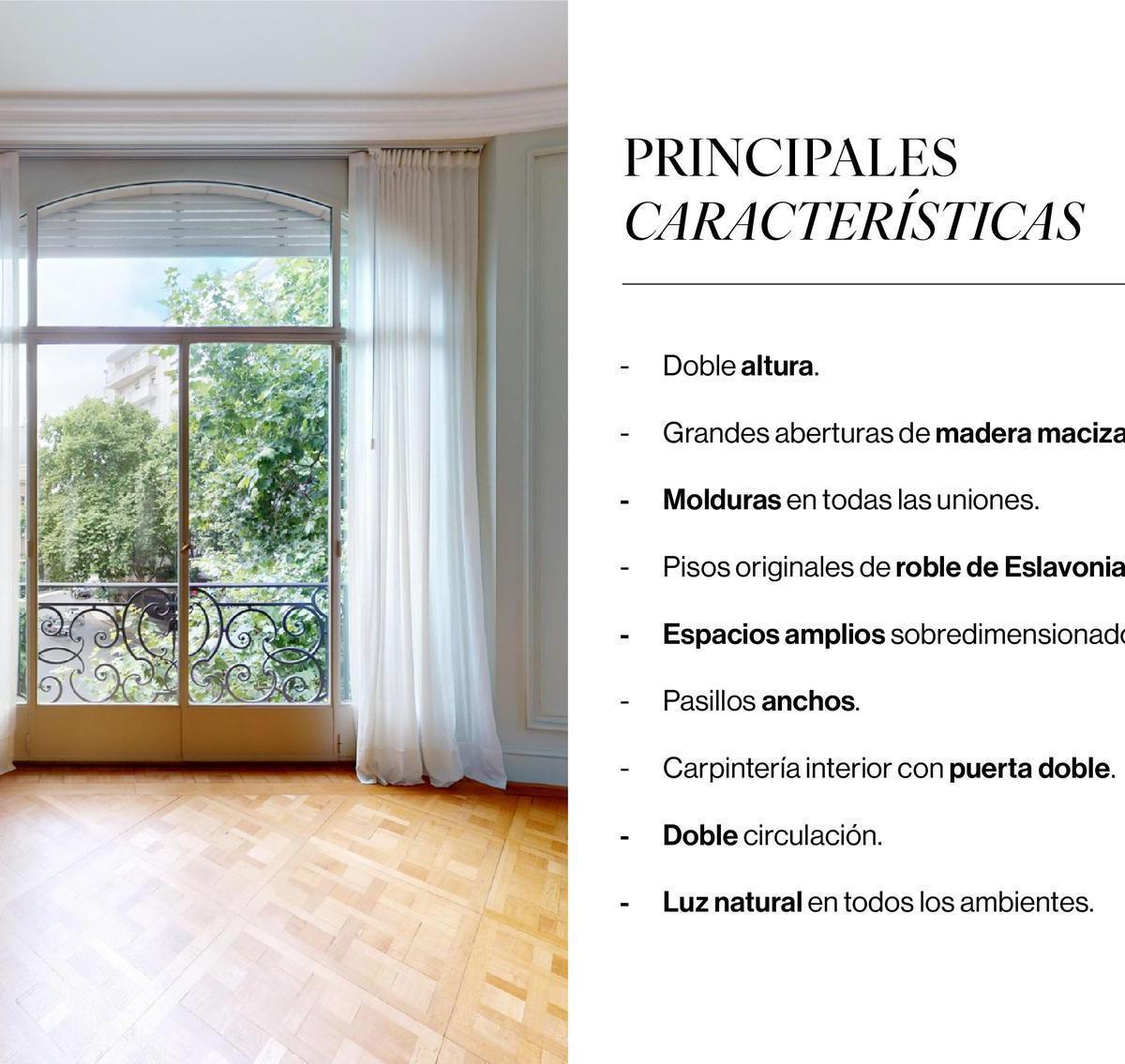 Venta o Alquiler / Departamento 761 m² con 2 Cocheras en Plazoleta Carlos Pellegrini. Recoleta 3