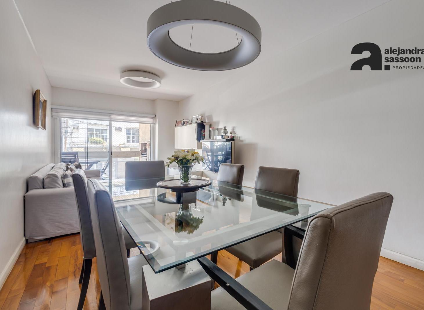 Excelente planta en Belgrano! 4 amb con balcon aterrazado y parrilla propia! Coch Amenties y baulera