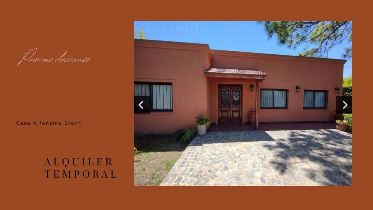 Hermosa casa en alquiler temporal, en Barrio Parque Sakura 1, de 4 amb, con pileta, parque, cochera.