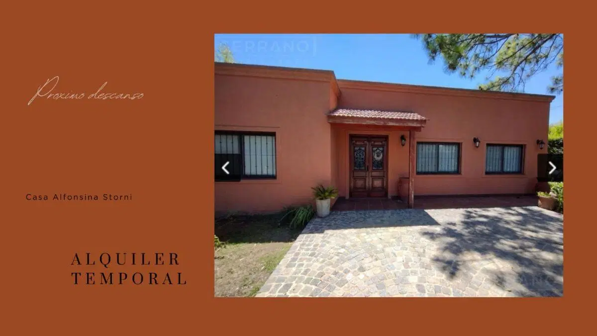 Hermosa casa en alquiler temporal, en Barrio Parque Sakura 1, de 4 amb, con pileta, parque, cochera. 3