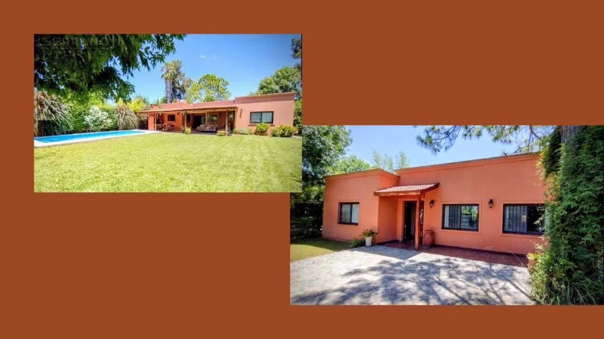 Hermosa casa en alquiler temporal, en Barrio Parque Sakura 1, de 4 amb, con pileta, parque, cochera. 5