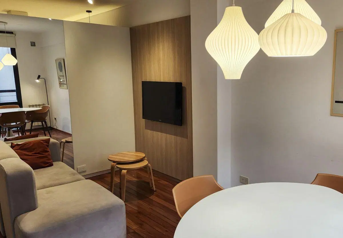 Palermo: Deco Sofisticada en Studio Funcional con Balcón - Amoblado Equipado Listo para Ingresar 3