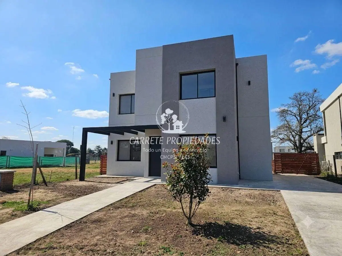 Casa en Venta de 5 ambientes con pileta y fondo a Verde. Barrio Santa Elisa. Pilar 1
