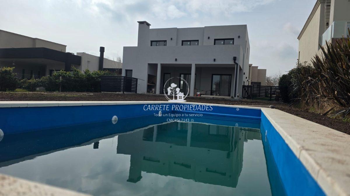 Foto de Casa en Venta 5 ambientes y pileta con fondo a reserva. Barrio Santa Elena. Pilar del Este., imagen 3