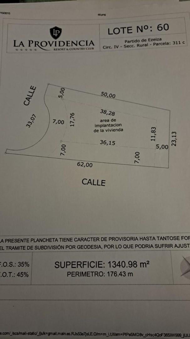 Foto de Terreno Lote en Venta en Canning, Ezeiza, G.B.A. Zona Sur, imagen 5