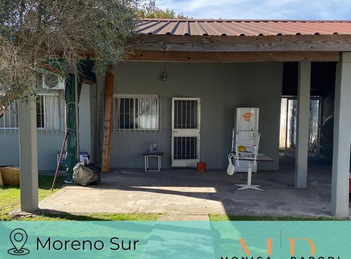 EN ALQUILER Casa 3 ambientes con amplio parque y pileta - Moreno Sur 1
