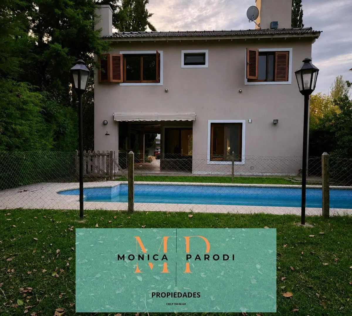 CASA EN ALQUILER EN COUNTRY BANCO PROVINCIA CON FONDO AL PASEO DEL ARROYO 5