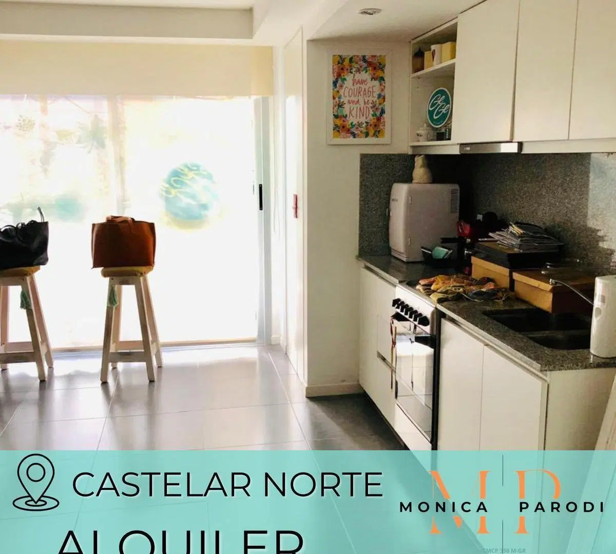 DEPARTAMENTO DE DOS AMBIENTES EN ALQUILER EN CASTELAR NORTE 1