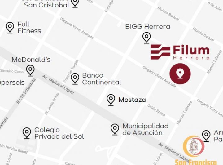 Departamentos en Asunción del Paraguay Barrio Herrera 3
