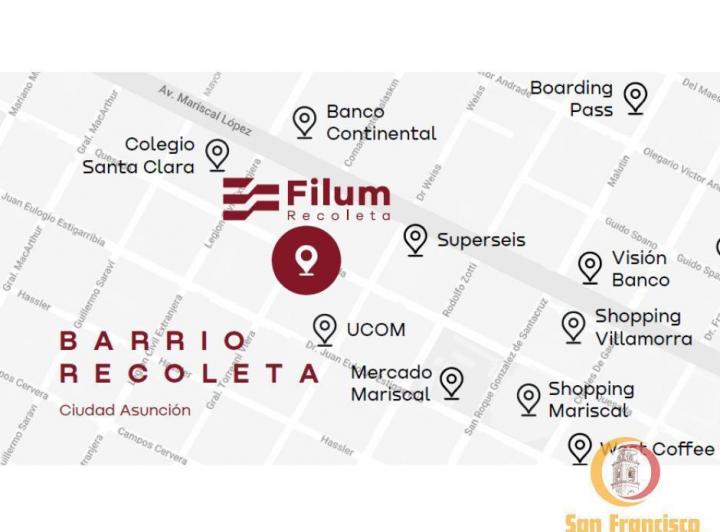 Departamento en Asunción del Paraguay Barrio Recoleta 5