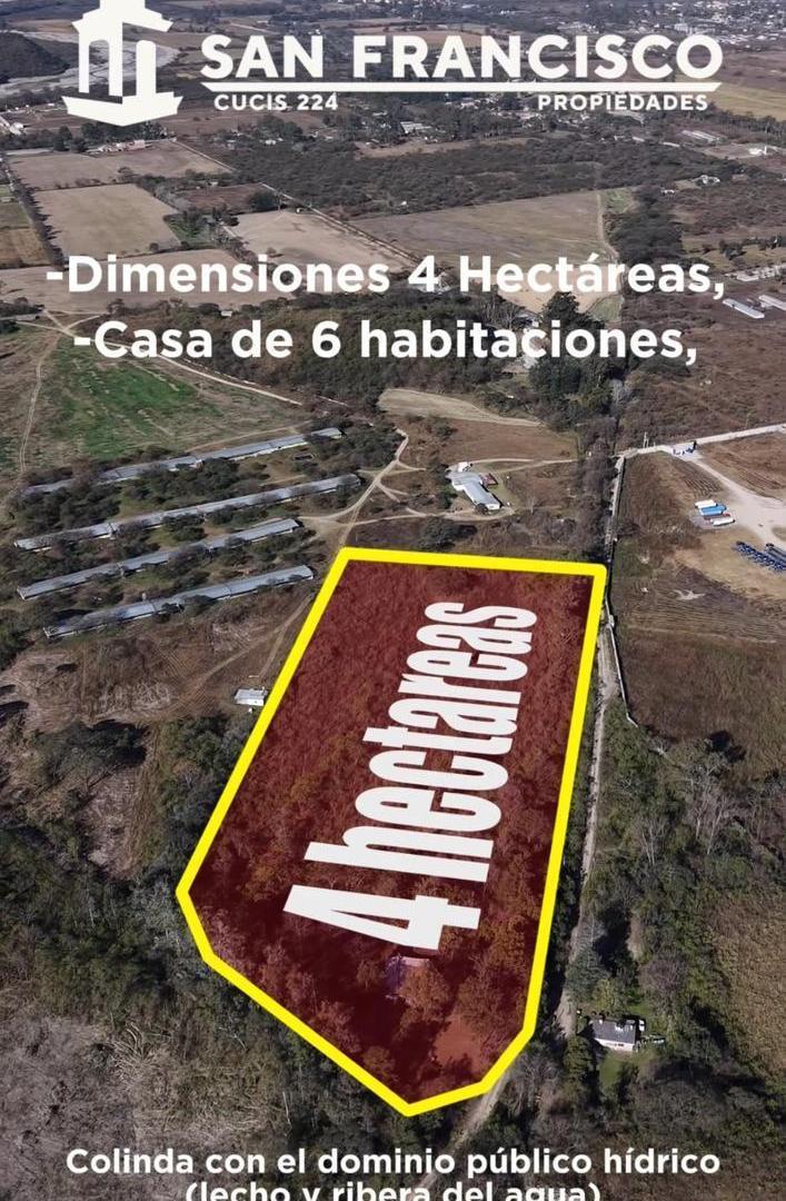 Finca (4 has) en Venta - El Encon, en las inmediaciones de La Silleta y San Luis