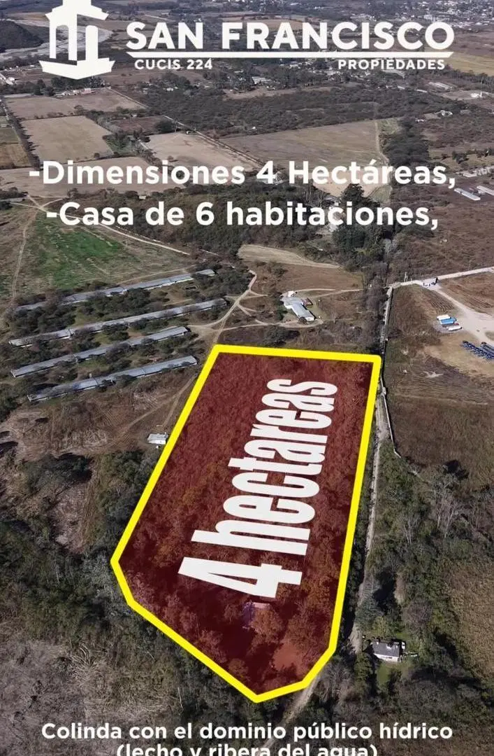 Finca (4 has) en Venta - El Encon, en las inmediaciones de La Silleta y San Luis 2