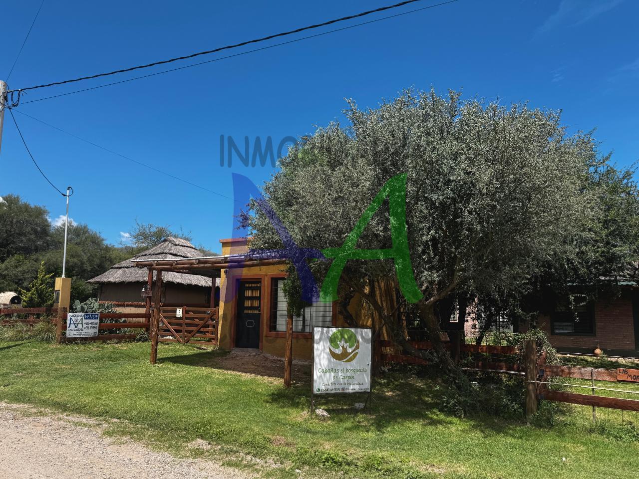 Complejo de Cabañas en Venta en Carpintería, San Luis