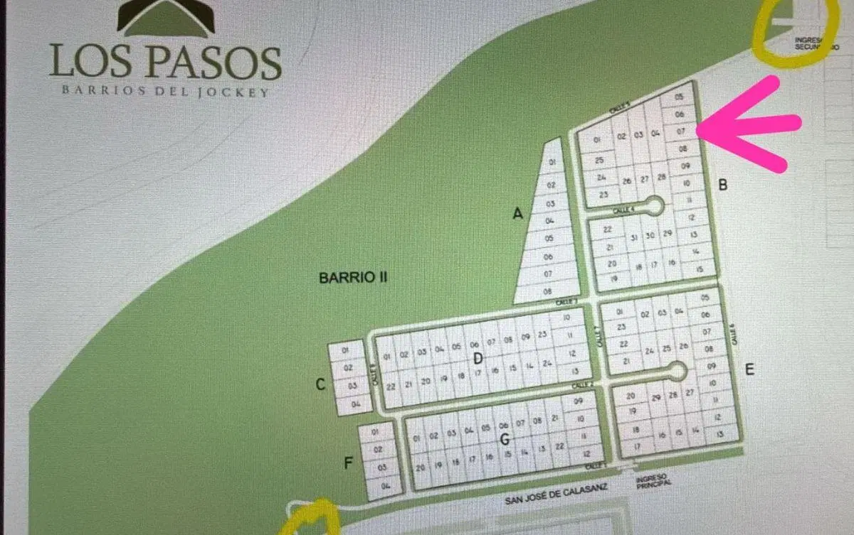 Venta Terreno en Los Pasos Country - Rosario 1
