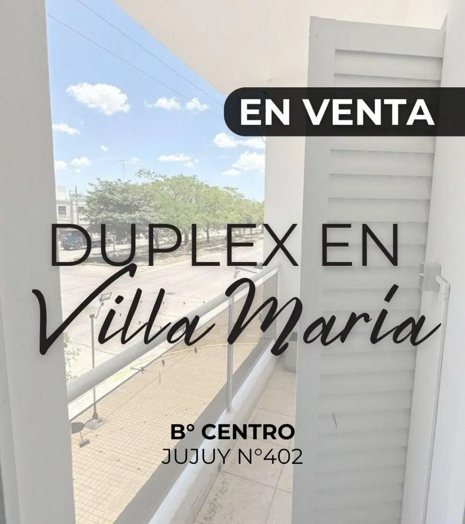 SE VENDE DEPARTAEMNTO EN VILLA MARIA 3