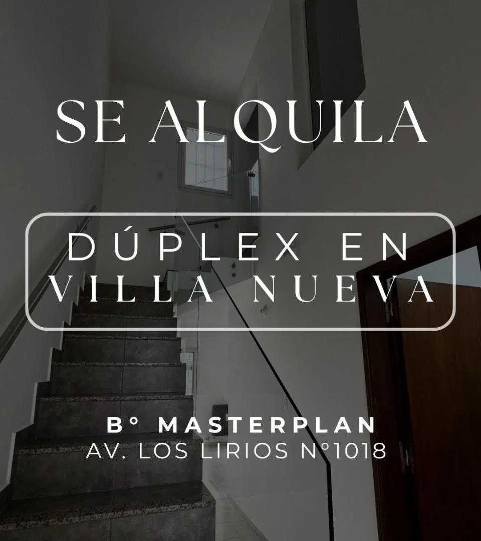 SE ALQUILA DUPLEX EN VILLA NUEVA 4