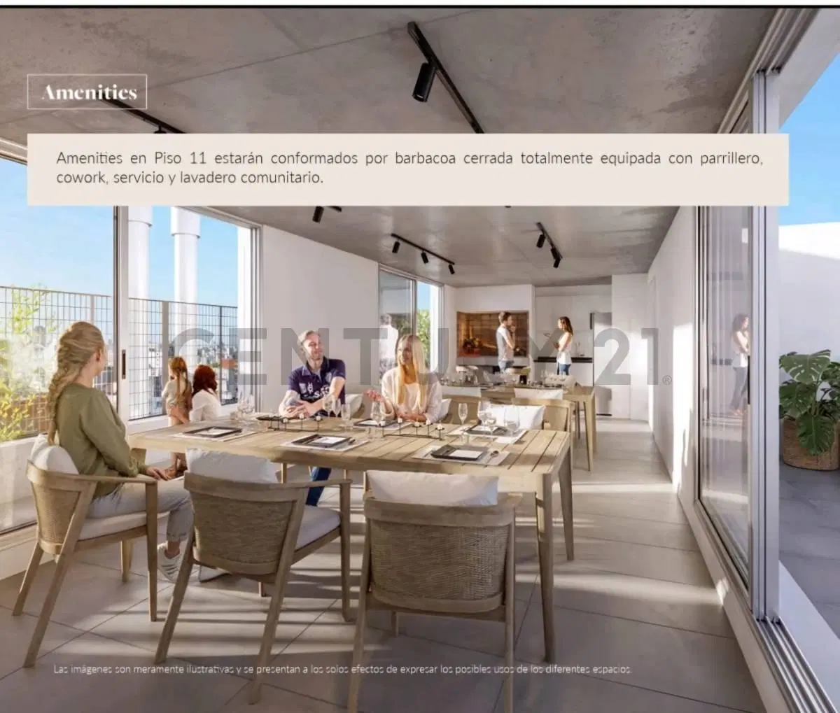 Viví o invertí en Cordón-Monoambiente Loft al Frente con Patio 3