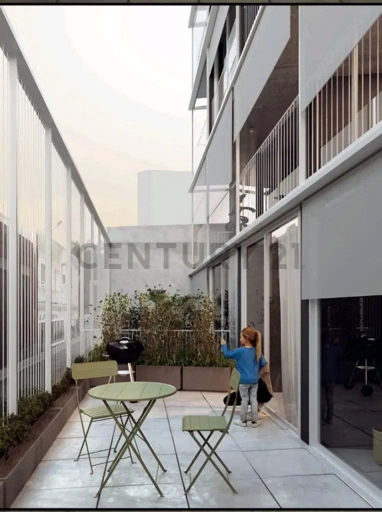 Viví o invertí en Cordón Sur-Apartamento 1D Frente-terraza-Amenties-Piscina 5