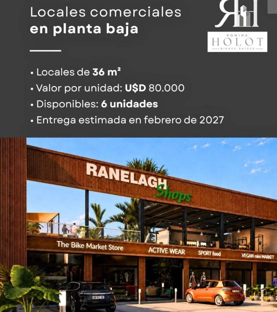 Locales Comerciales en Venta con Financiación en
Ranealgh Shops 4