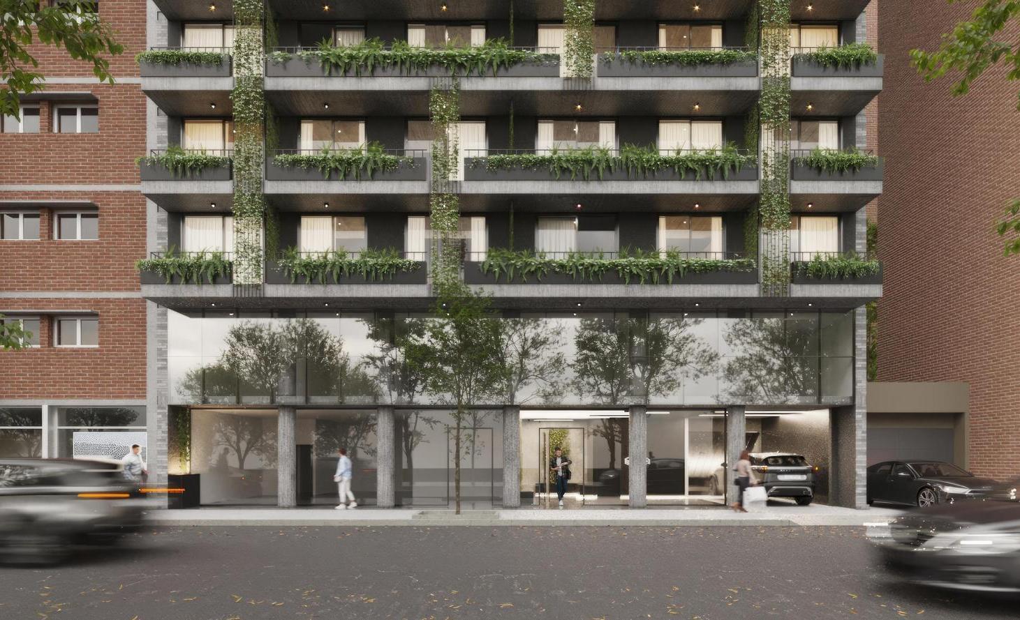 VENTA 1 DORMITORIO CON PATIO EN ZONA CENTRO, ROSARIO - EN CONSTRUCCIÓN