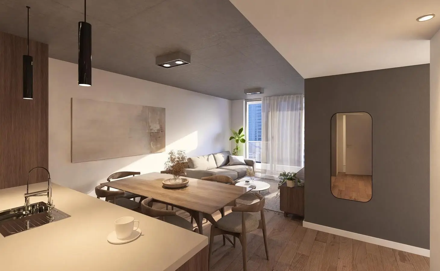 Venta departamento 2 dormitorios en Pichincha 4