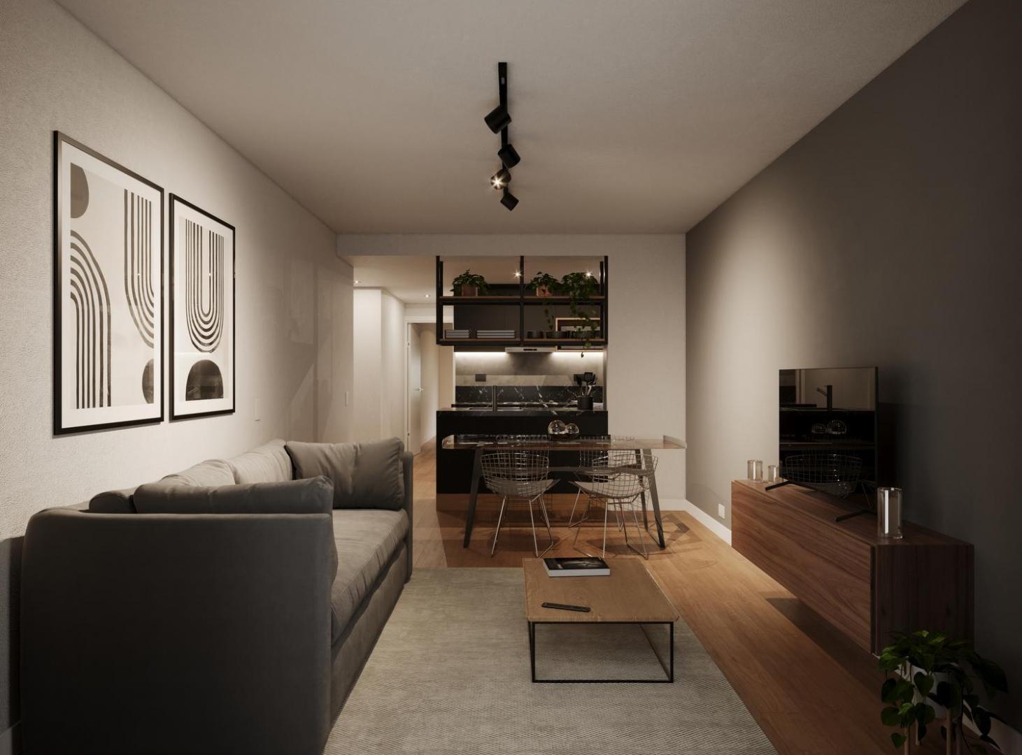 VENTA 2 DORMITORIOS EN ZONA CENTRO, ROSARIO - EN CONSTRUCCIÓN