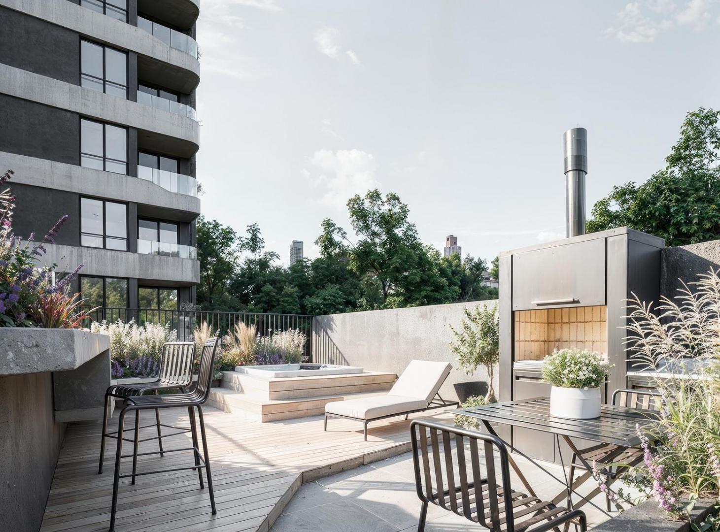 VENTA DEPARTAMENTO EXCLUSIVO 3 DORMITORIOS CON COCHERA Y PILETA