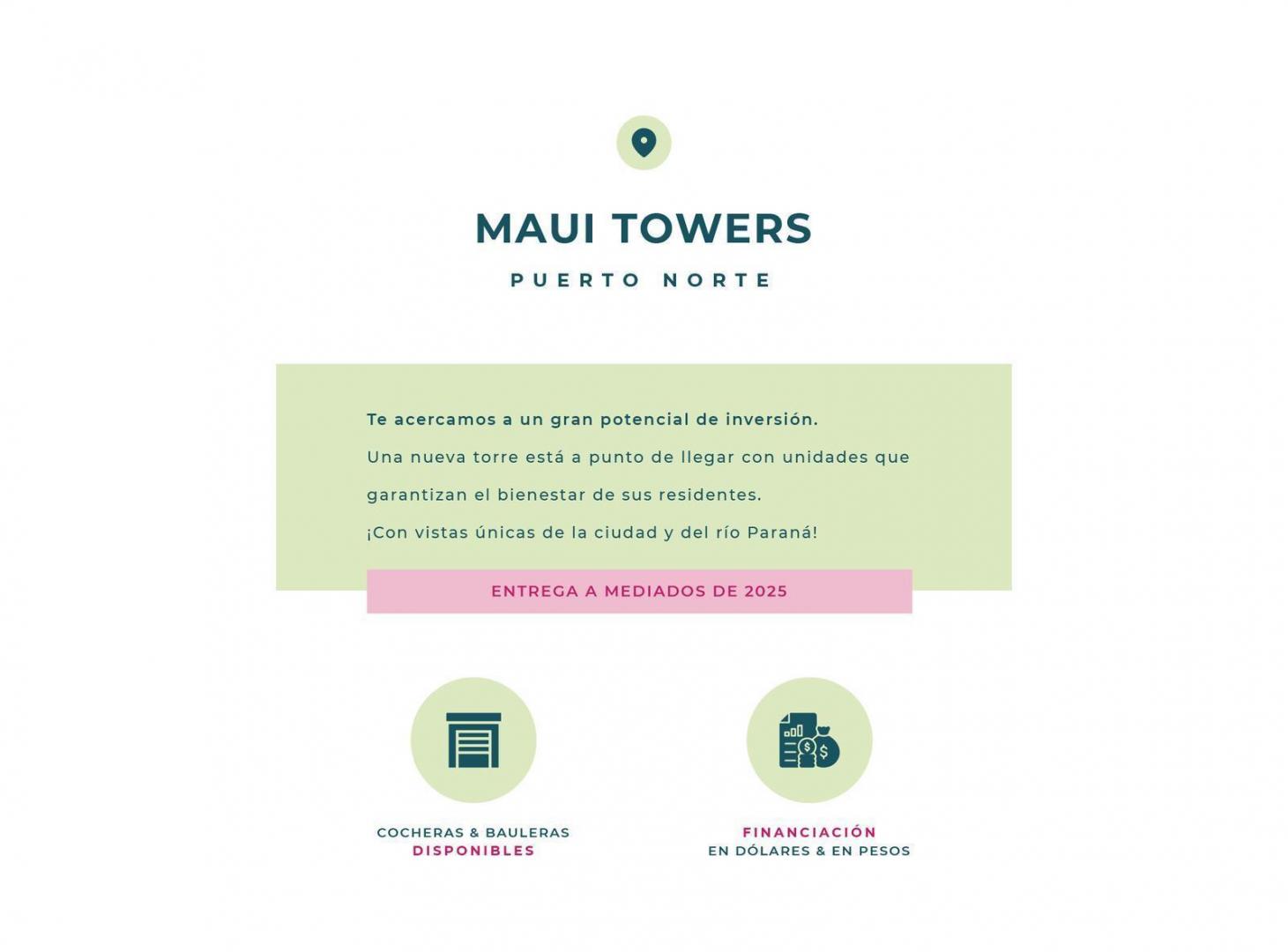 Foto de ALQUILER 2 Dormitorios COCHERA | MAUI - TORRE SUR, imagen 4